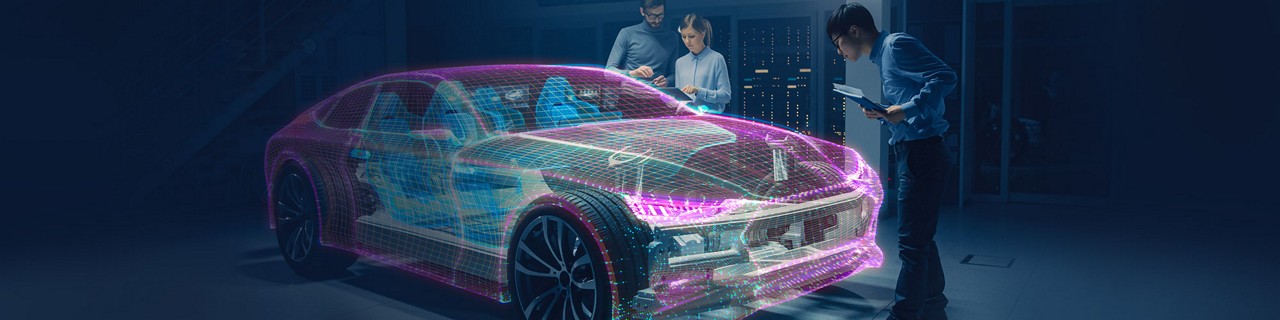fusa-blog-header.jpg: three people examining a 3D image of a car