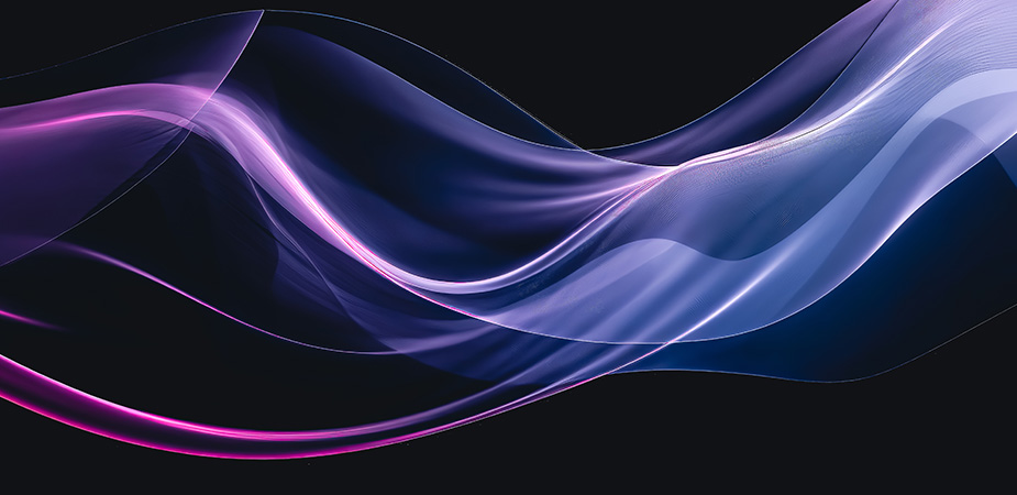 smoke in blue and purple light effect